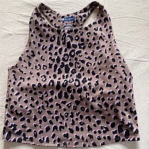 {Champion} Animal Print Built in Bra Tank